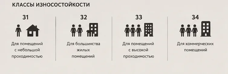 классы износостойкости ламината